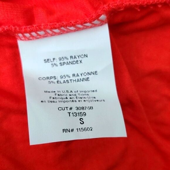 Caren Forbes One-piece Lace-up Front Orange Bathing Suit, Size Small, NWOT - Picture 5 of 5